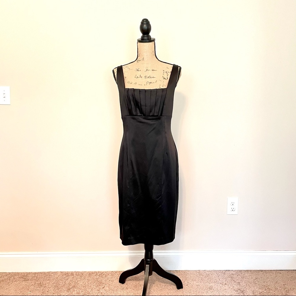Little Black Dress: Satin Calvin Klein